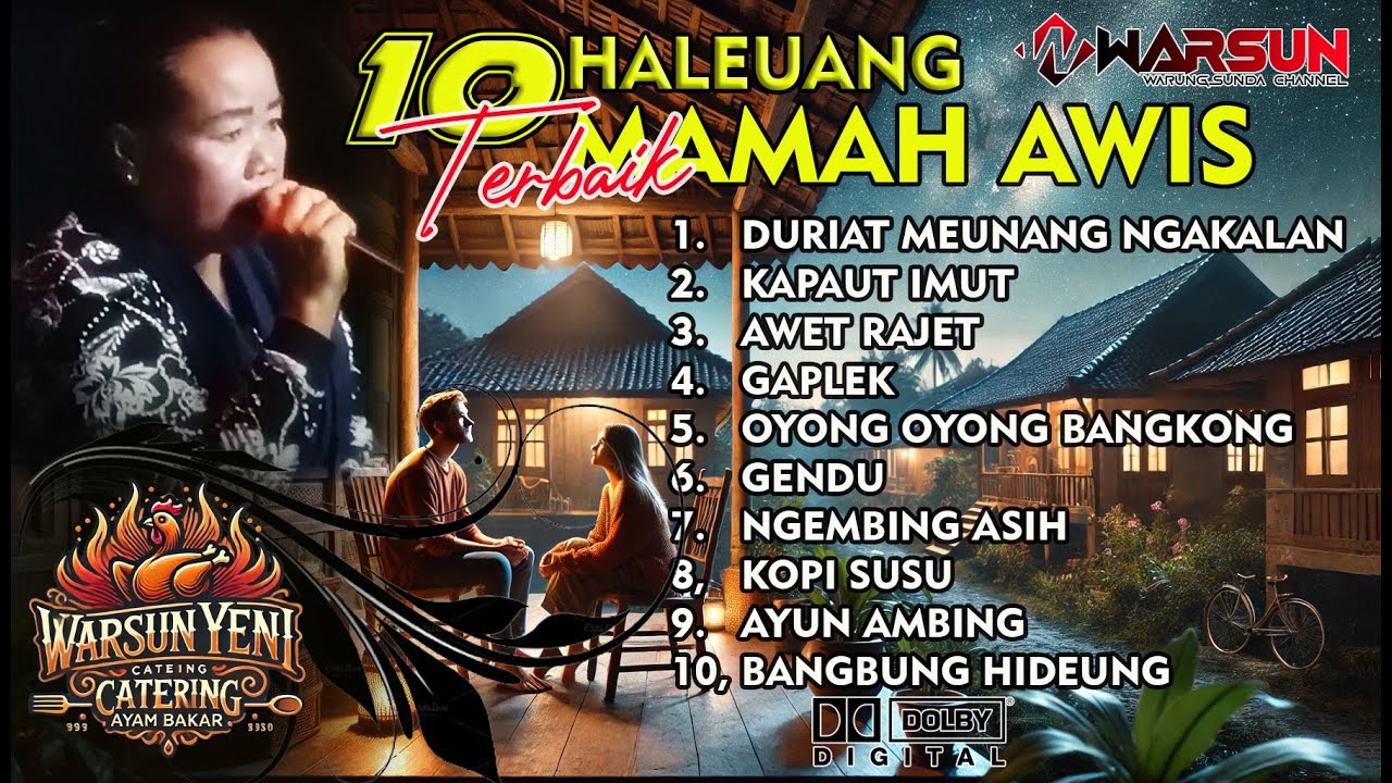 top ten super JAIPONG haleuang terbaik MAMAH AWIS
