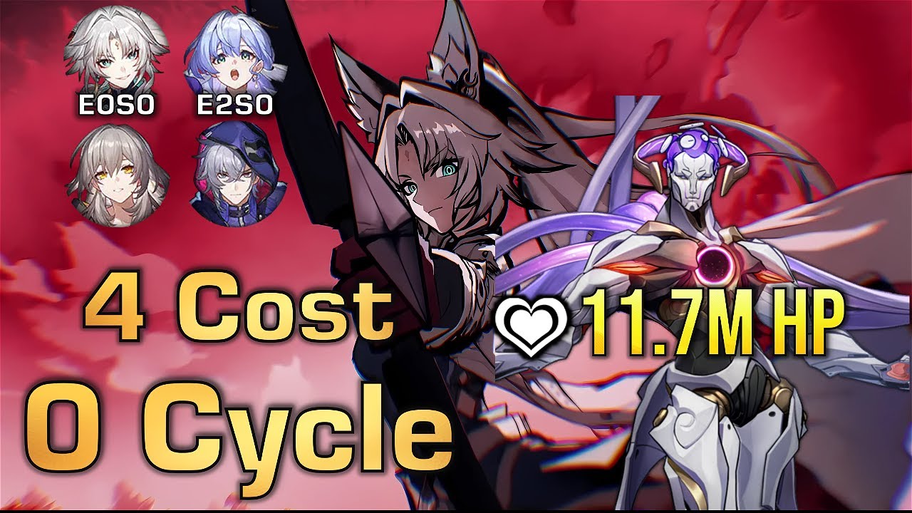 Brute-Force 11.7M HP? | E0S0 Feixiao 4 Cost 0-Cycle Lygus | MoC 3.5