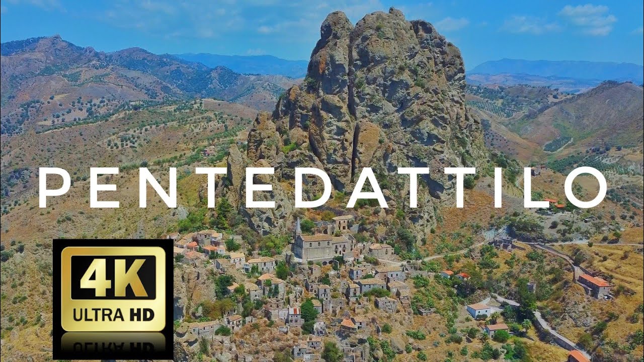 Pentedattilo (RC)  il Borgo Fantasma |  DroneFootage 4K