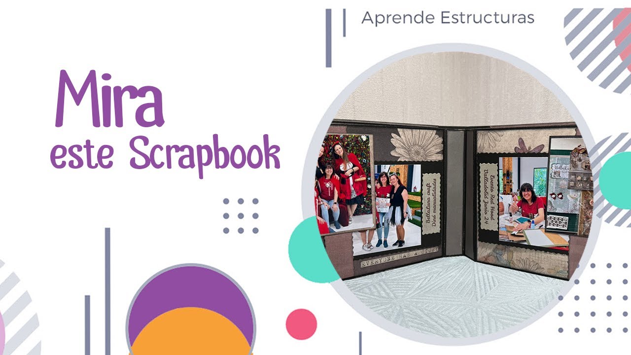 Mira este scrapbook con fotos 13 / Scrapbook desde cero con Lara