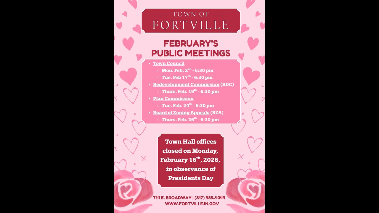 2/17/2026 - Fortville Town Council Meeting