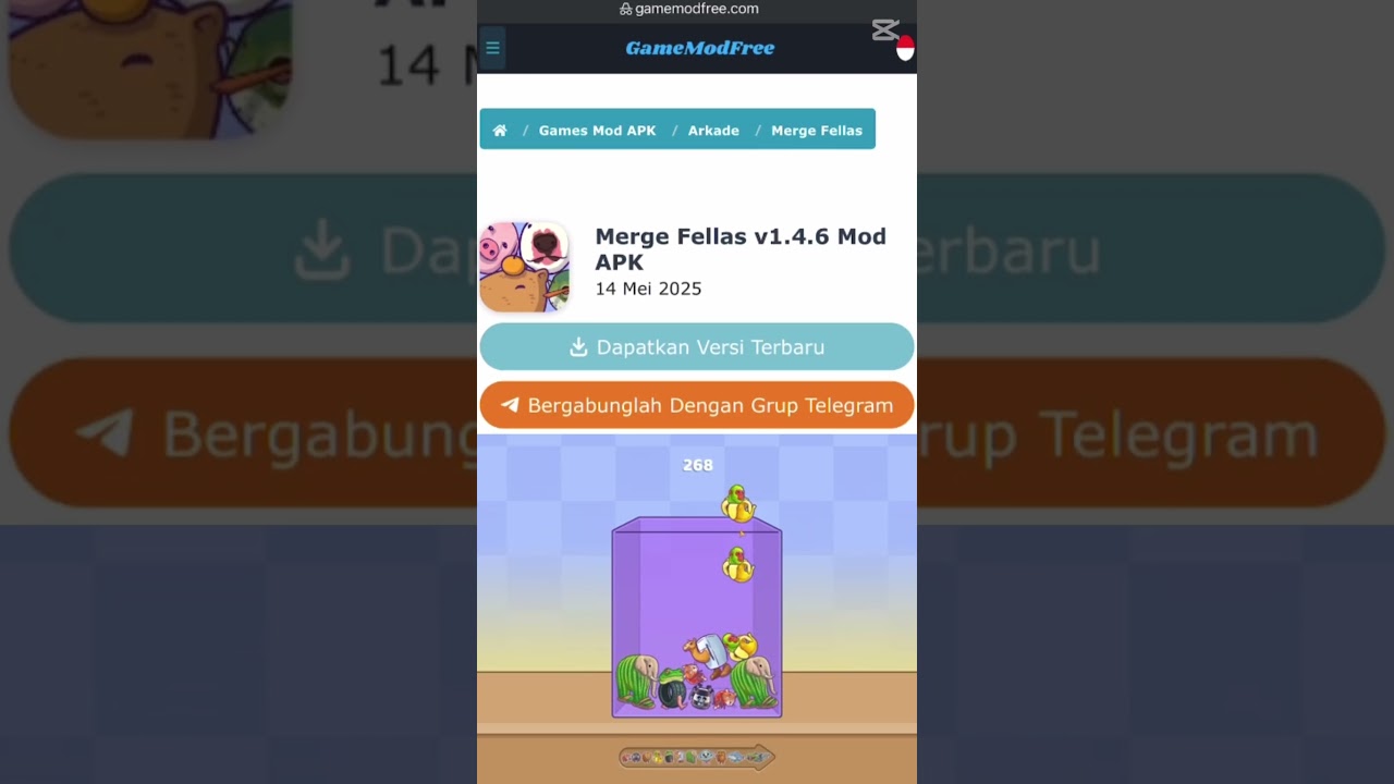 Merge Fellas Mod Apk v1.4.6 | Unlimited Resources #fyp #viralshort #trending #indonesia