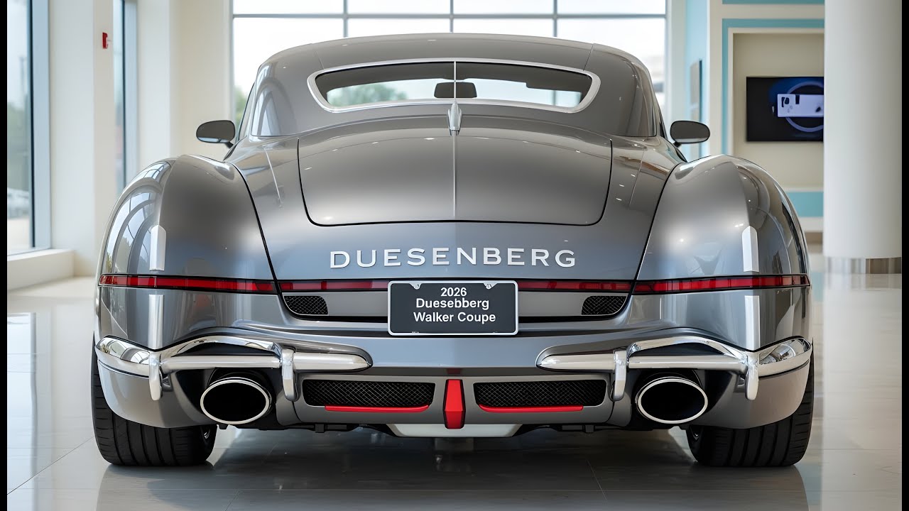 Легенда стоимостью 2 миллиона долларов возвращается… Купе Duesenberg Walker 2026 года вас поразит!