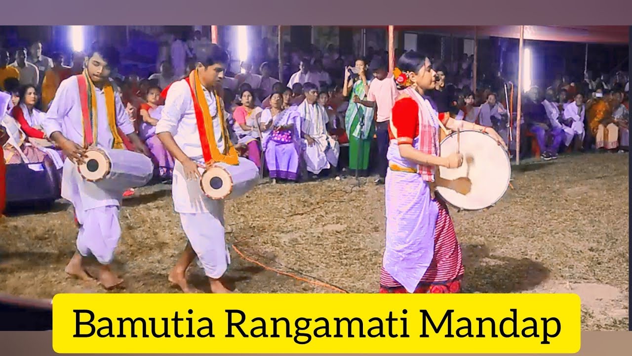 Bamutia Rangamati Mandap 📍Narayan Khamar Tripura Basanta Utsab 2025