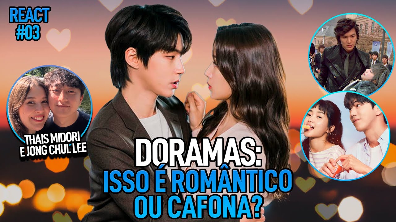 REACT #03 | DORAMEIROS REAGEM A CENAS ROMÂNTICAS EM DORAMAS FT. MIDORI E JONG | #ACHISMOS K-DRAMA