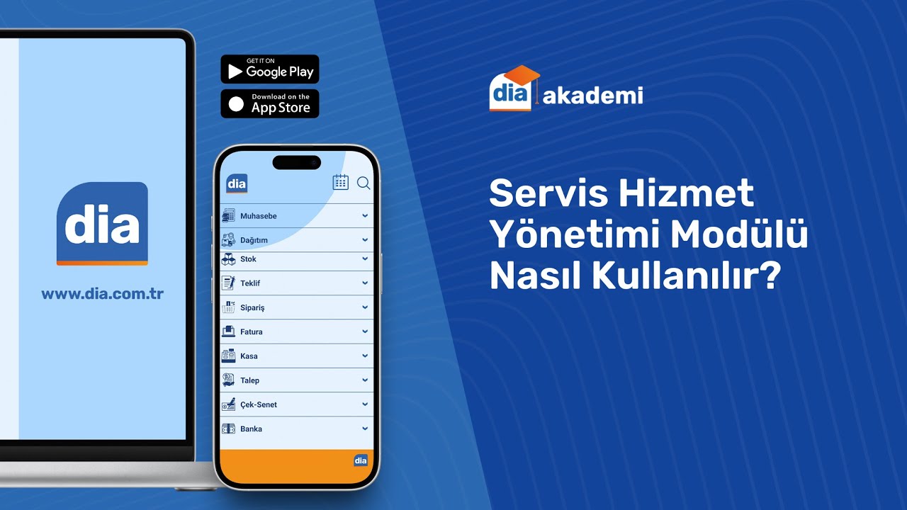 DİA'da Servis Hizmet Yönetimi Modülü Nasıl Kullanılır?