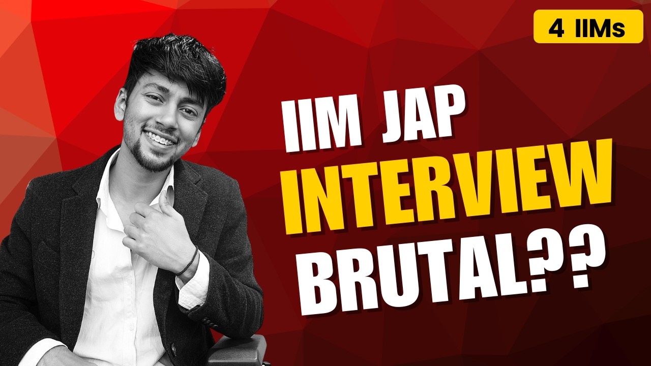 IIM JAP Interview: Brutal Panel or Just Hype? (4 IIMs Experience)