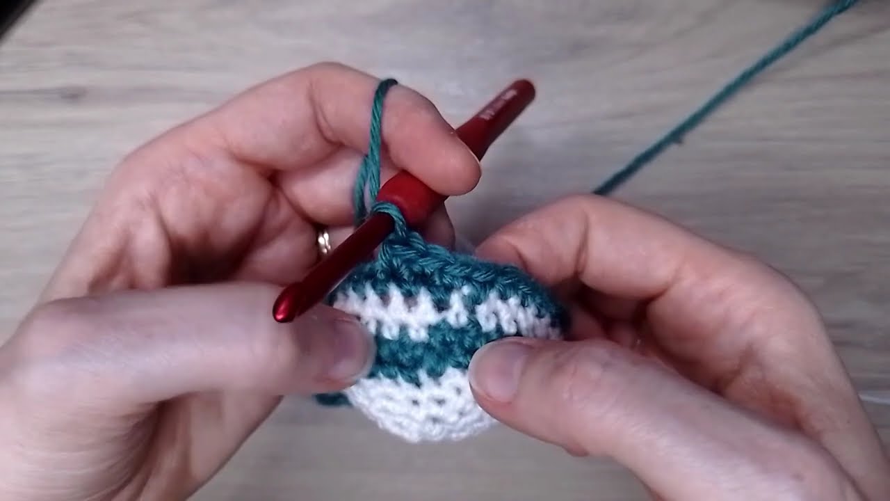 Le&ccedil;on n&deg;9: changement de couleur invisible au crochet