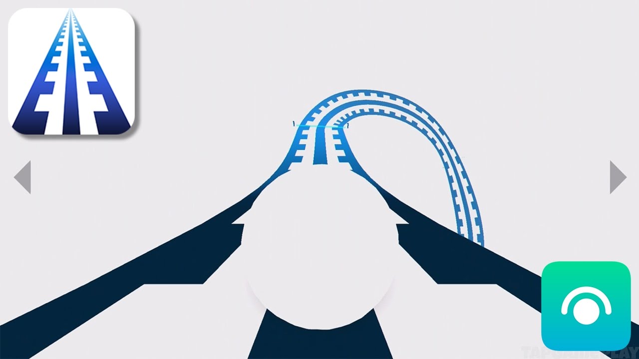 IMPOSSIBLE ROAD - Gameplay (iOS, Android)
