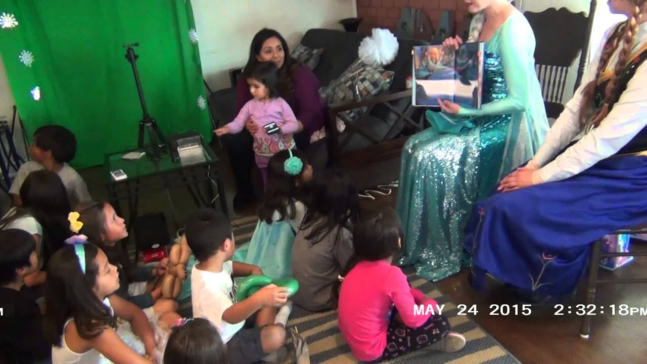 Carissa 7th Frozen Birthday part1