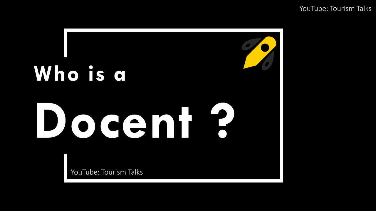 Docent | UGC Net Tourism | UGC NET Tourism Administration and Management | Tourism Talks