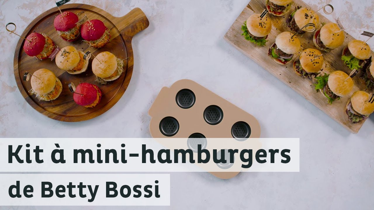 Kit &agrave; mini-hamburgers - produit de Betty Bossi