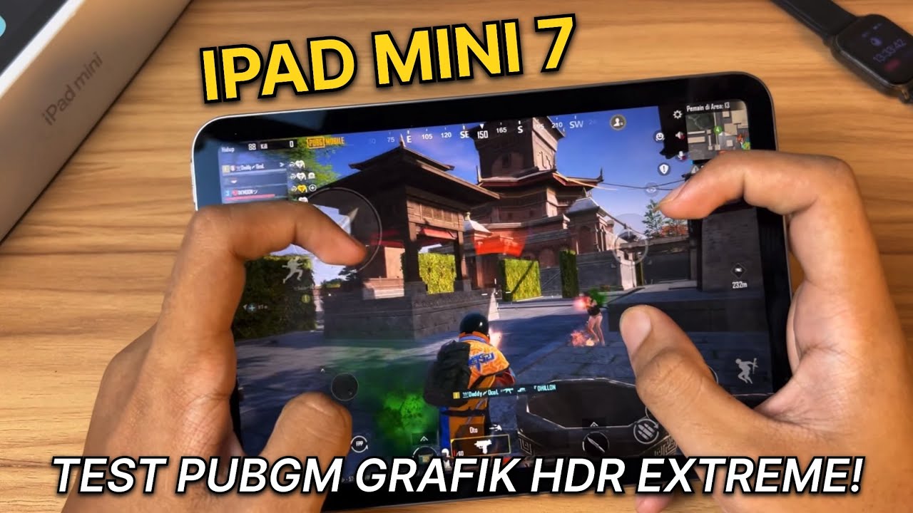 Tes Main PUBG Mobile di iPad Mini 7 - Full Geber HDR Extreme!