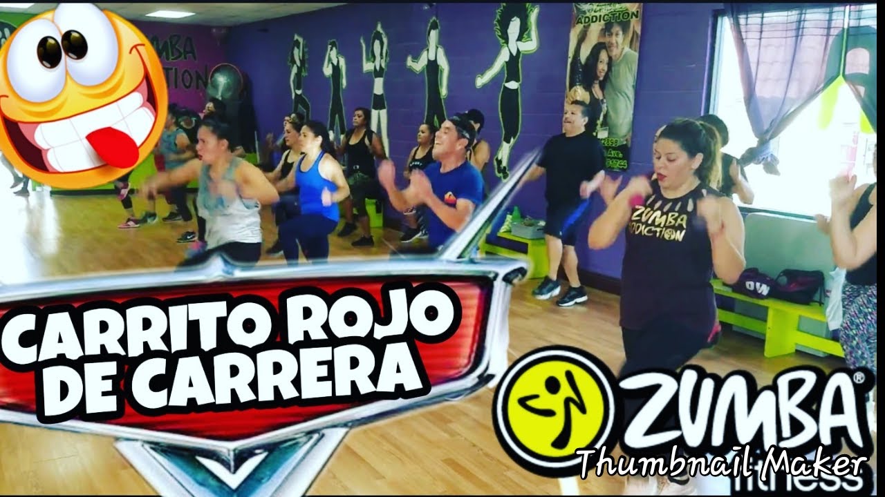 CARRITO ROJO DE CARRERA -ZUMBA MERENGUE