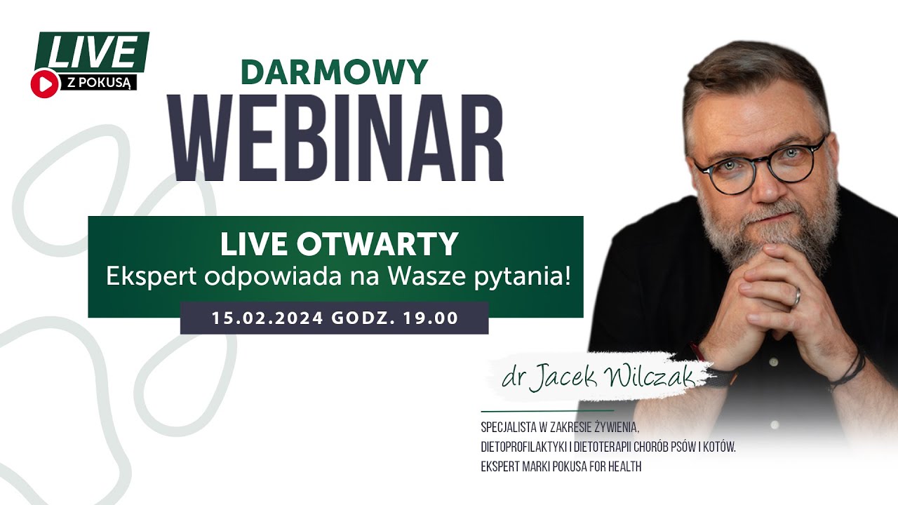 Webinar z dr Wilczakiem: Ekspert odpowiada na Wasze pytania!