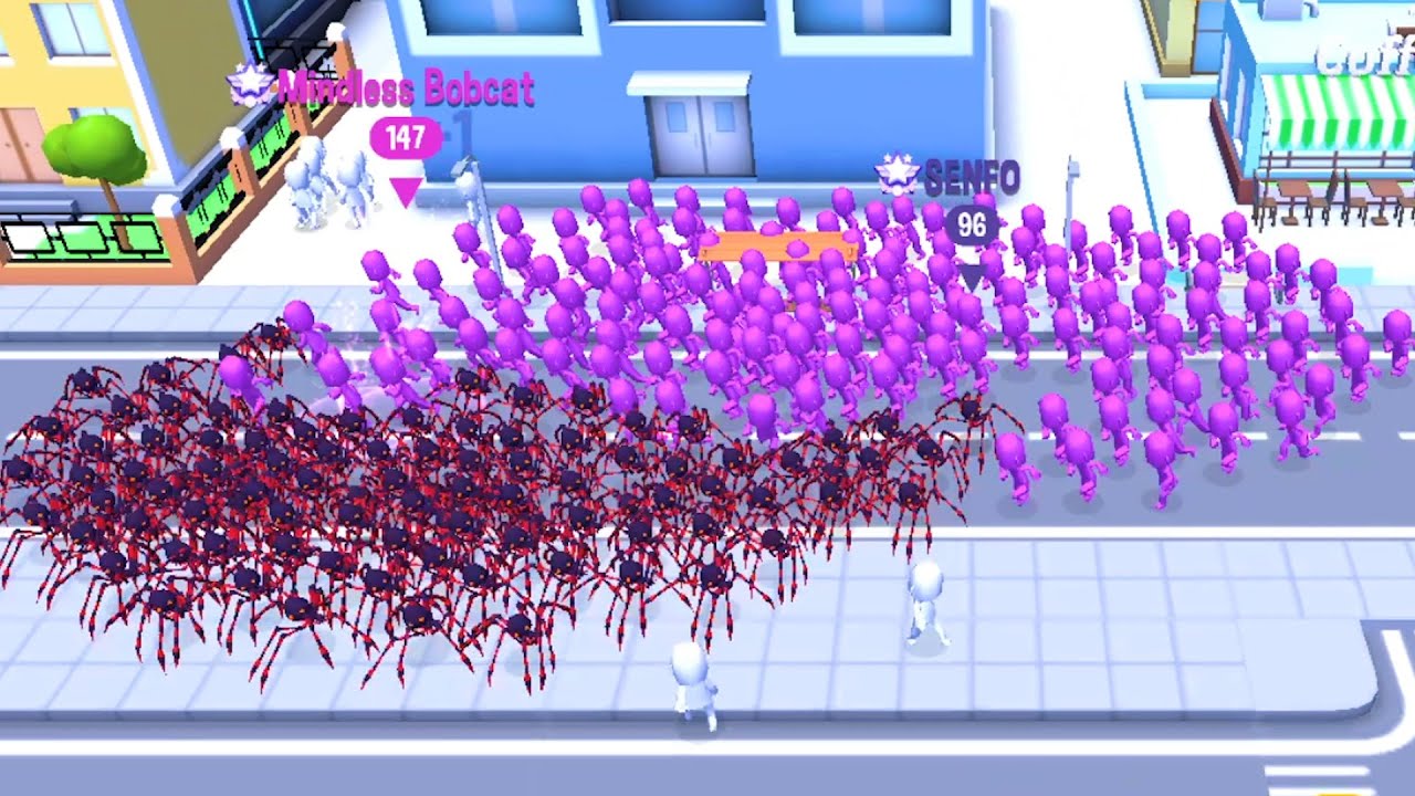 Crowd City World Record 1400+ Map Control: 100.00% #7