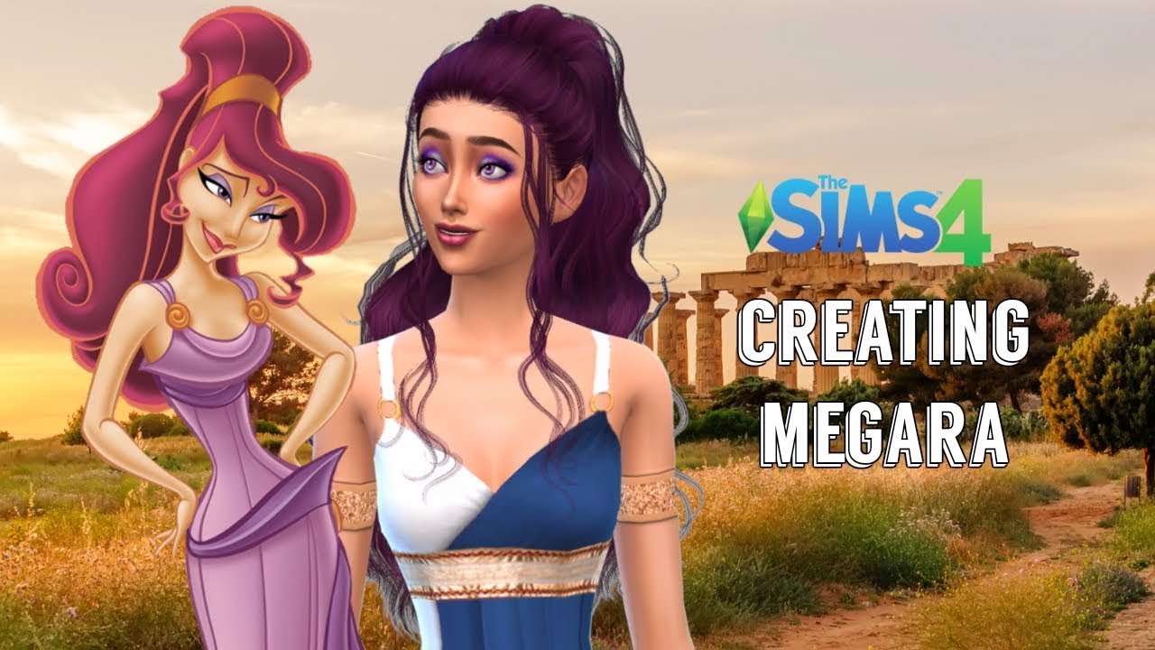 CREATING MEGARA (HERCULES) | Sims 4
