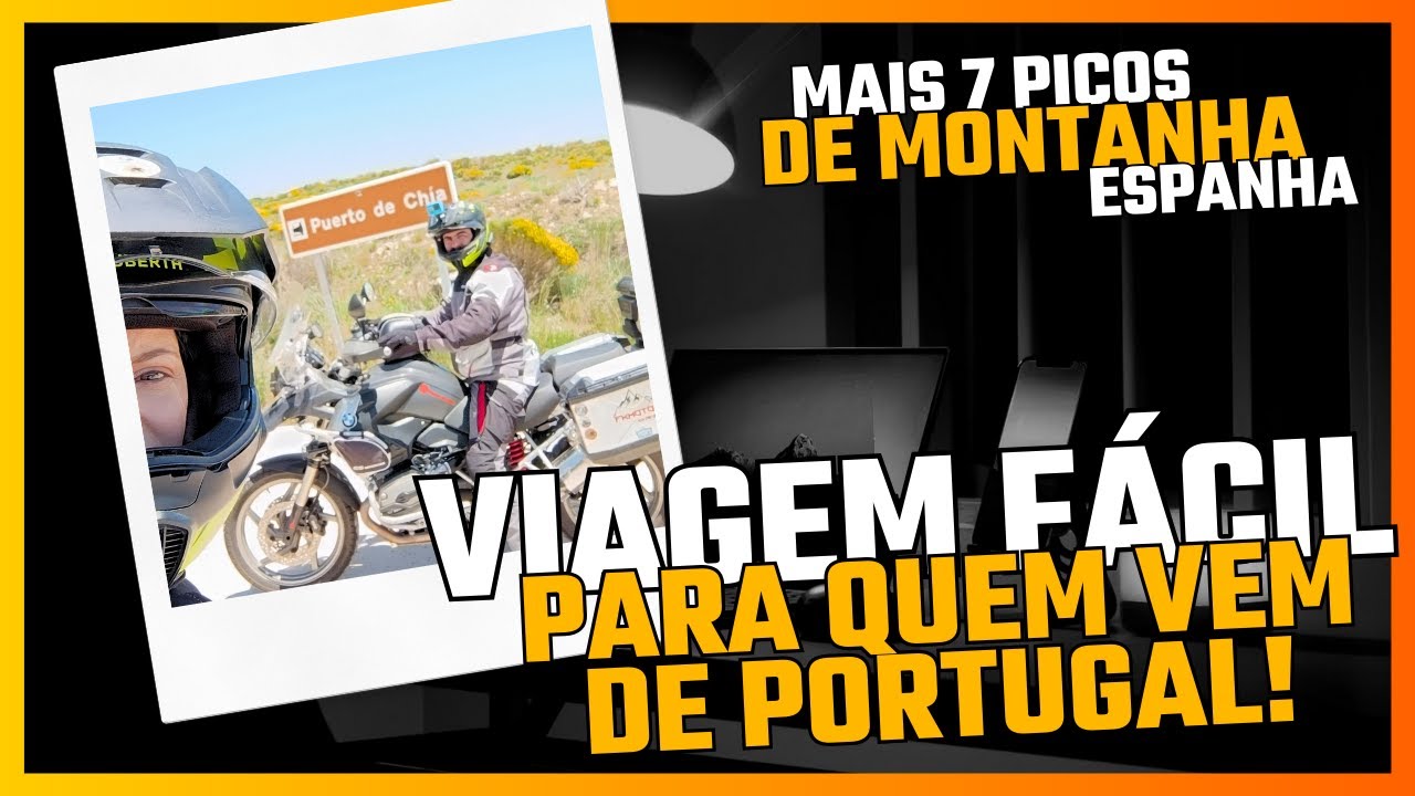 [Ep3] 🇪🇸Espanha de mota | 12 picos de montanhas em Gredos com a melhor vista!