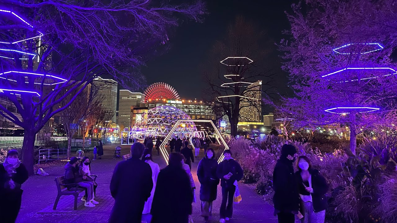Yokohama Christmas Lights (Luzes de Natal em Yokohama 2022)