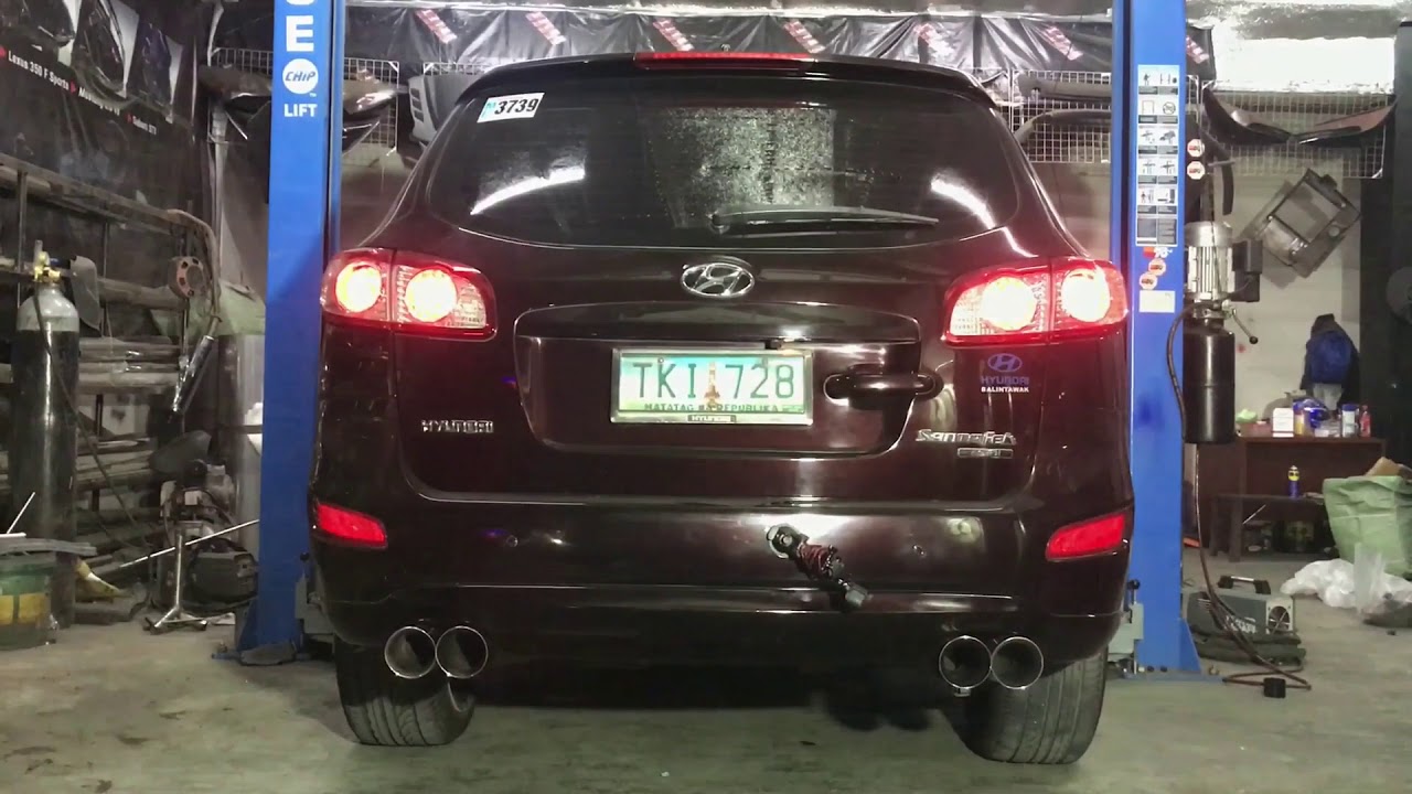 2011 Hyundai Sta Fe turboback air intake and occ