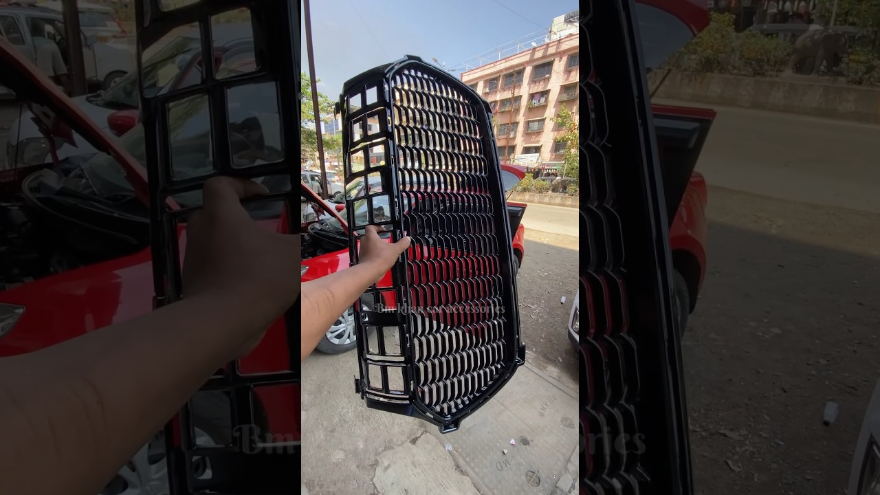 New swift 2018-2022 front glossy black grill installation ✅🔥🔥#shorts #trending