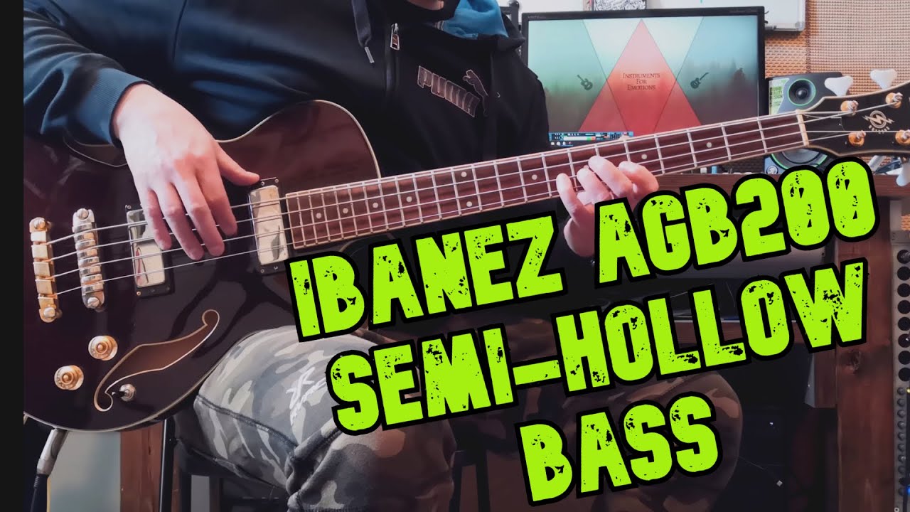 Полуакустический бас Ibanez Artcore AGB200: введение и тест