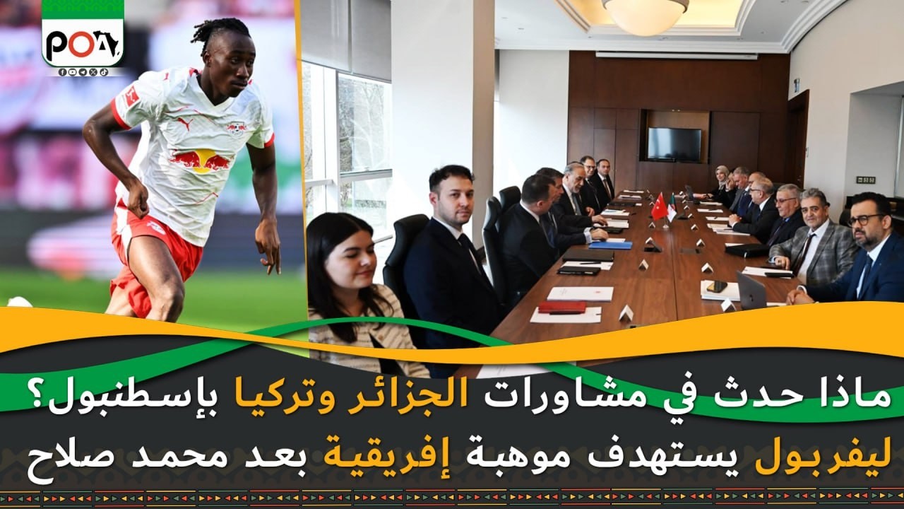 ماذا حدث في مشاورات الجزائر وتركيا بإسطنبول؟