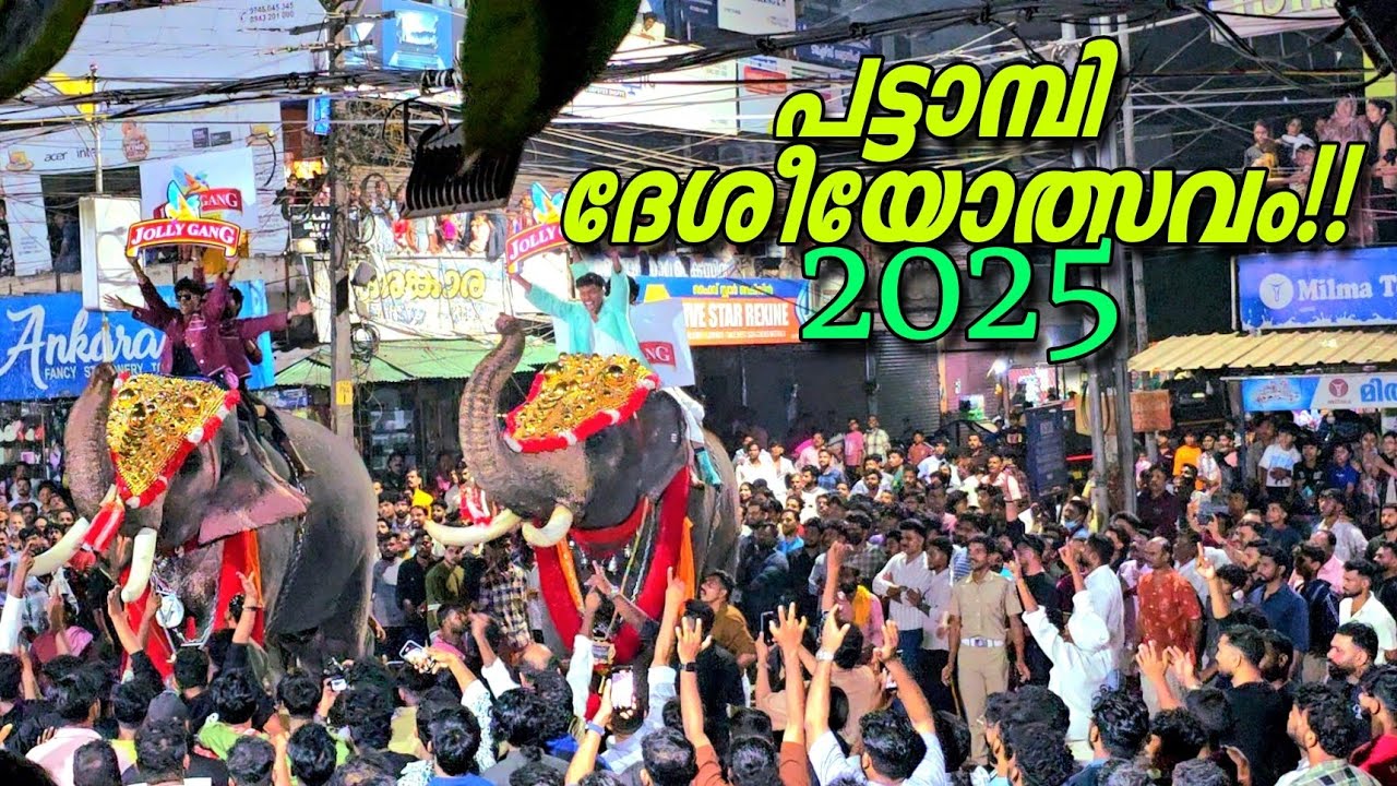 പട്ടാമ്പി ദേശീയോത്സവം || 2025 || Pattambi National Festival || FEBRUARY 9 SUNDAY #pattambi #festival