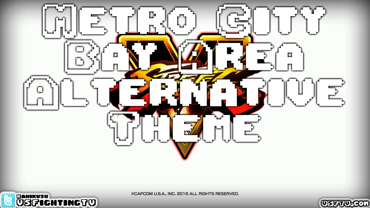 STREET FIGHTER V : Metro City Bay Area Alternative (full version)