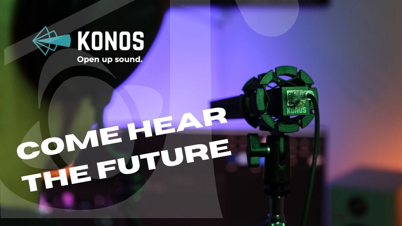 Listen to a quick demo of the Konos Microphone with Shaun Edlin of Dotterel Industries