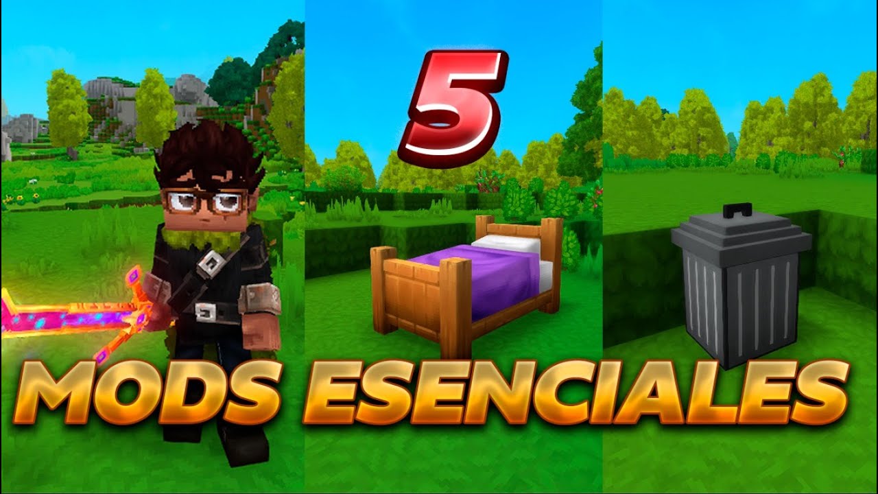 LOS 5 MEJORES MODS PARA TU MUNDO DE HYTALE 🔥