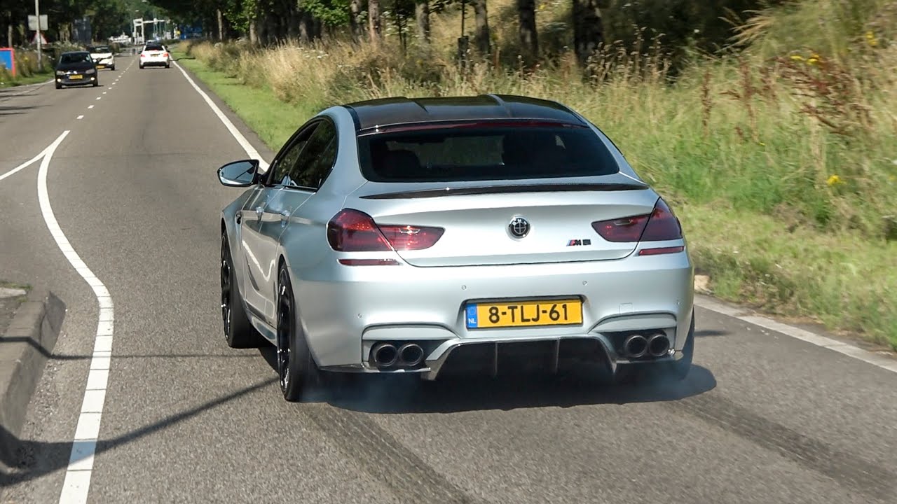 BMW M6 Gran Coupe with Decat Downpipe and iPE F1 Exhaust - LOUD Revs, Accelerations, Launches!