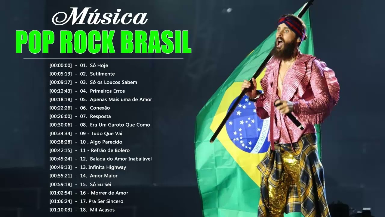 Pop Rock Brasil Playlist - O Melhor do Pop Rock Nacional 2022 - Rock Brasileiro
