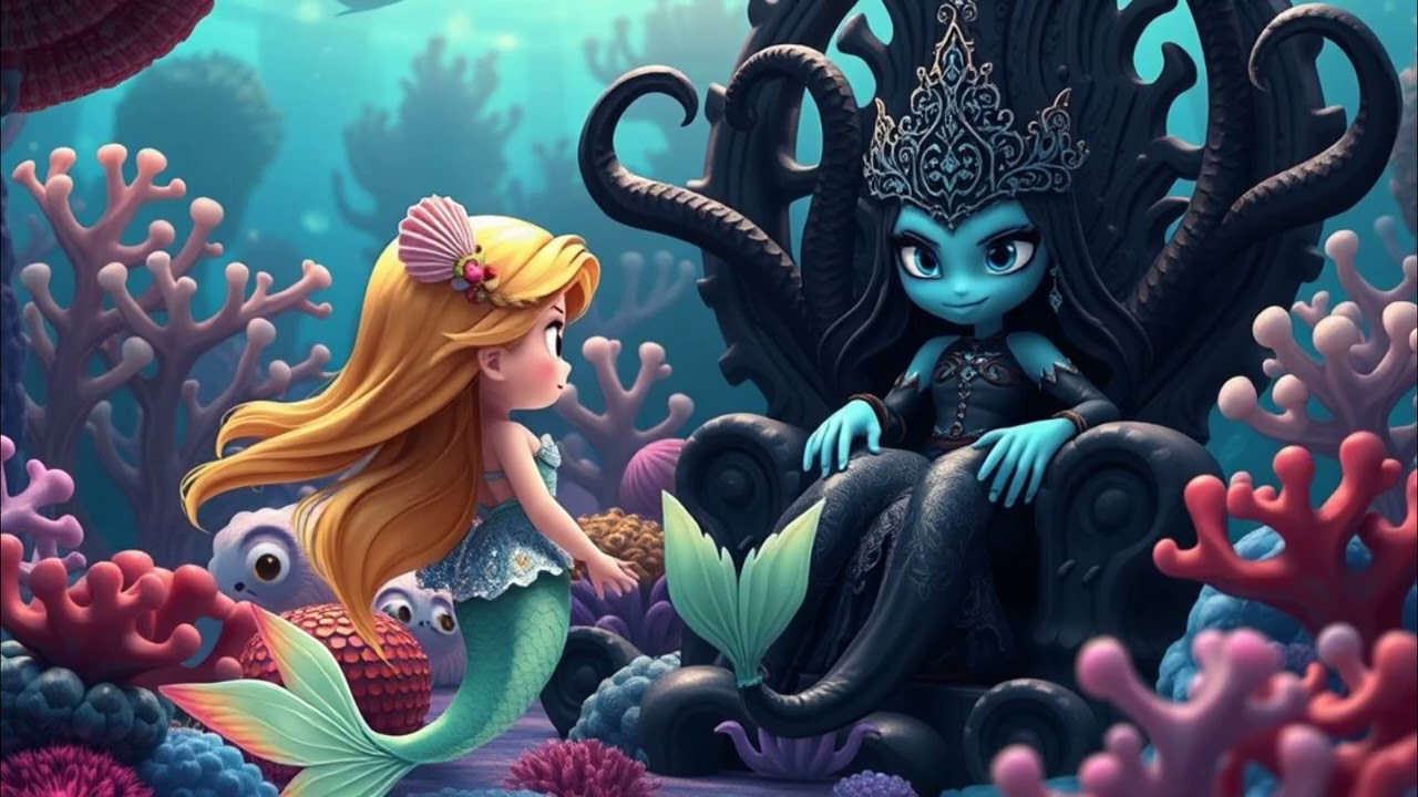 Marine, la Petite Sirène : La Visite à Tenebra - Épisode 4 🔮🌊