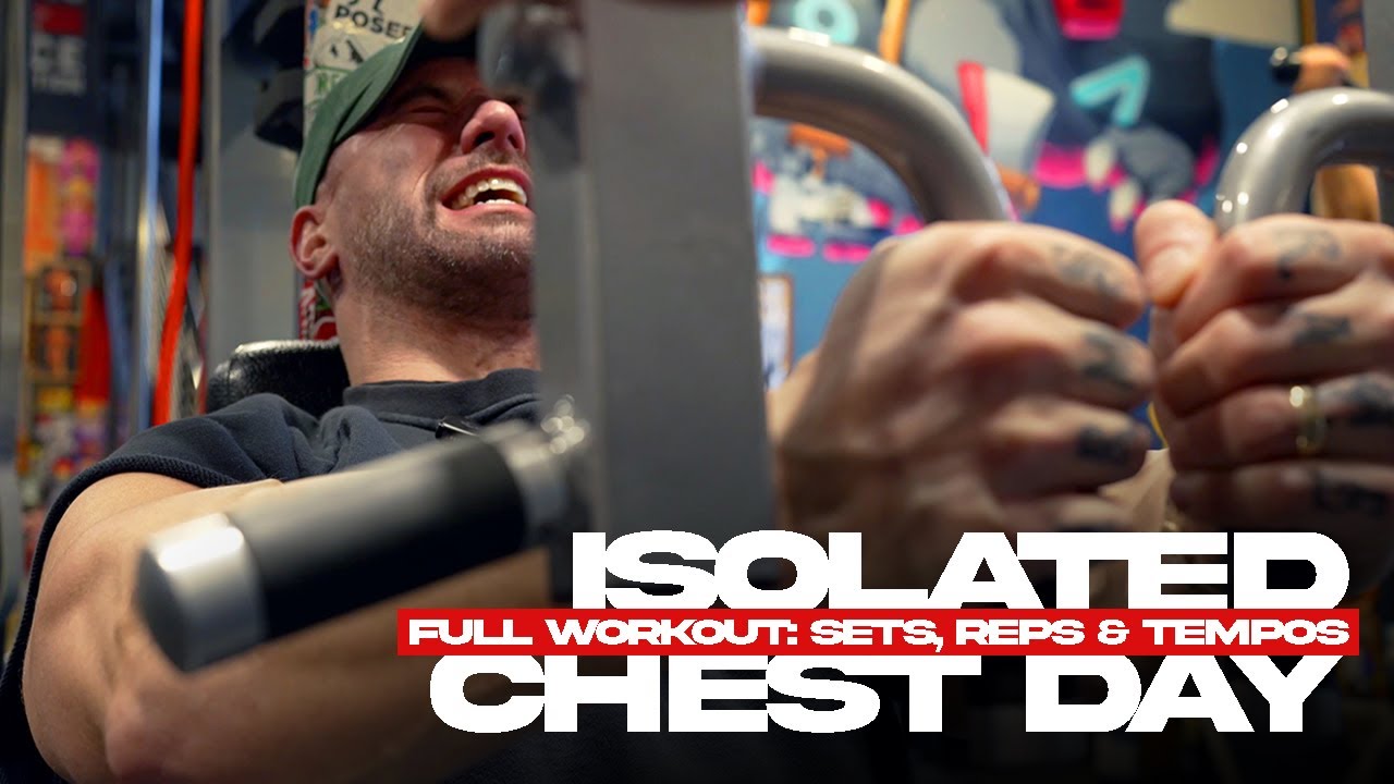 CHEST WORKOUT | Time Under Tension Old-School Bodybuilding