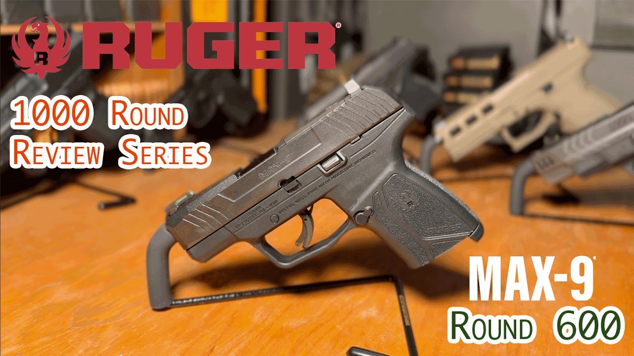 Ruger Max-9 | 1,000 Round Review Series | Round 600 Update!