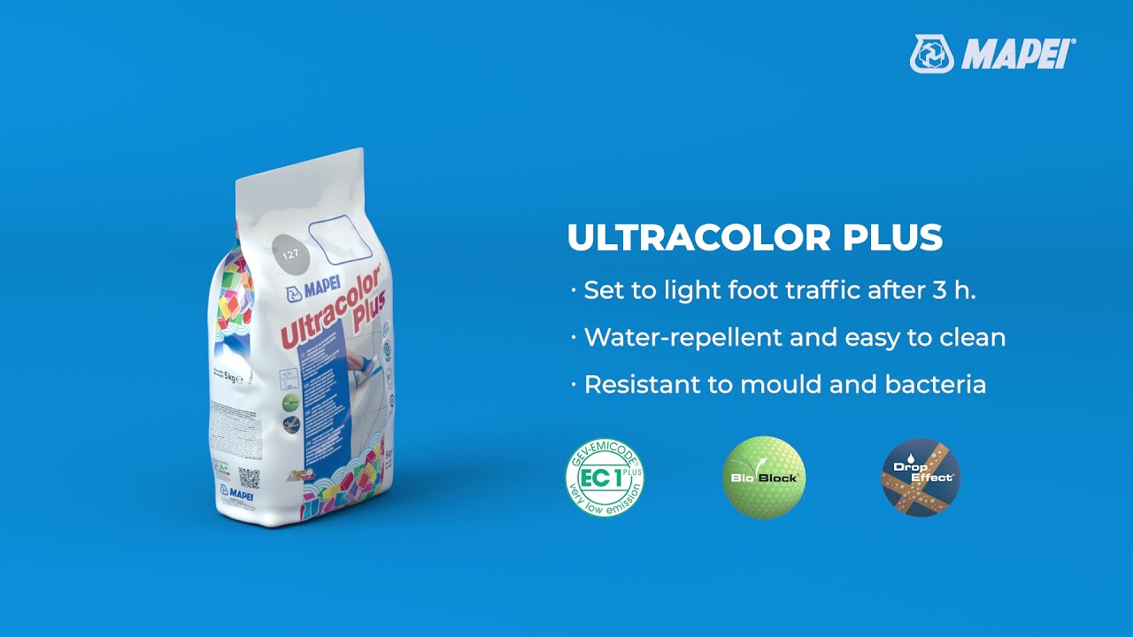 High-performance Tile Grout from MAPEI: UltracolorPlus