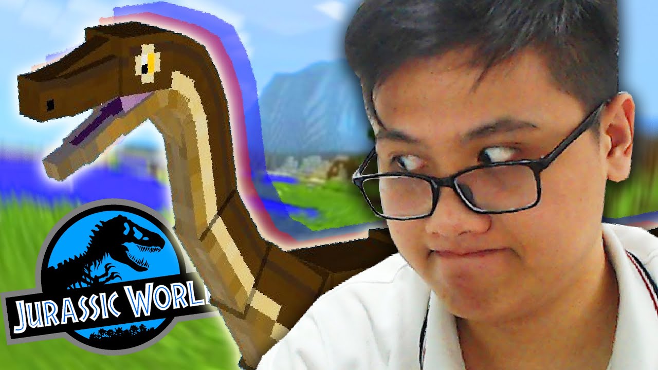 AKU TERNAK DINOSAURUS DI MINECRAFT?!?! (Minecraft Jurrasic World #1)