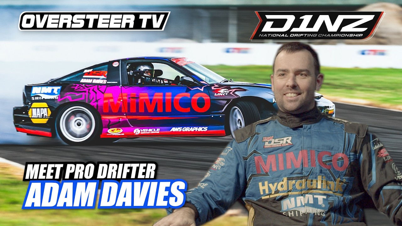 Meet Adam Davies • Pro Drifter with a Rotary powered 180sx • D1NZ 2026