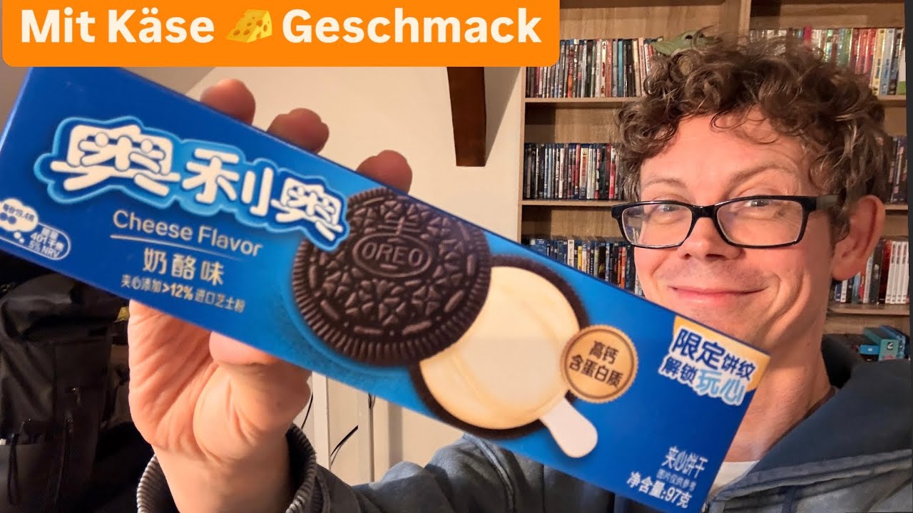 Oreo mit K&auml;se-Geschmack von TKMaxx aus China im Test!