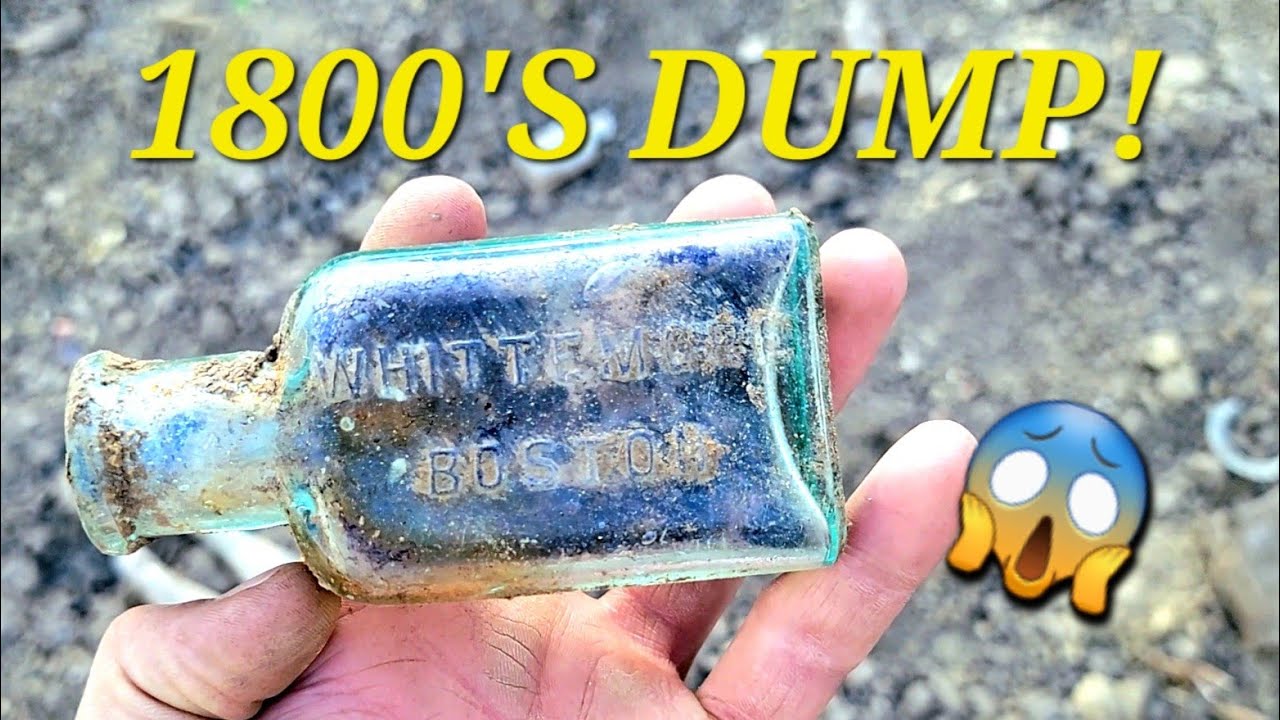 DREAM 1800'S PRIVY FOUND Metal Detecting and Bottle Digging in Omaha