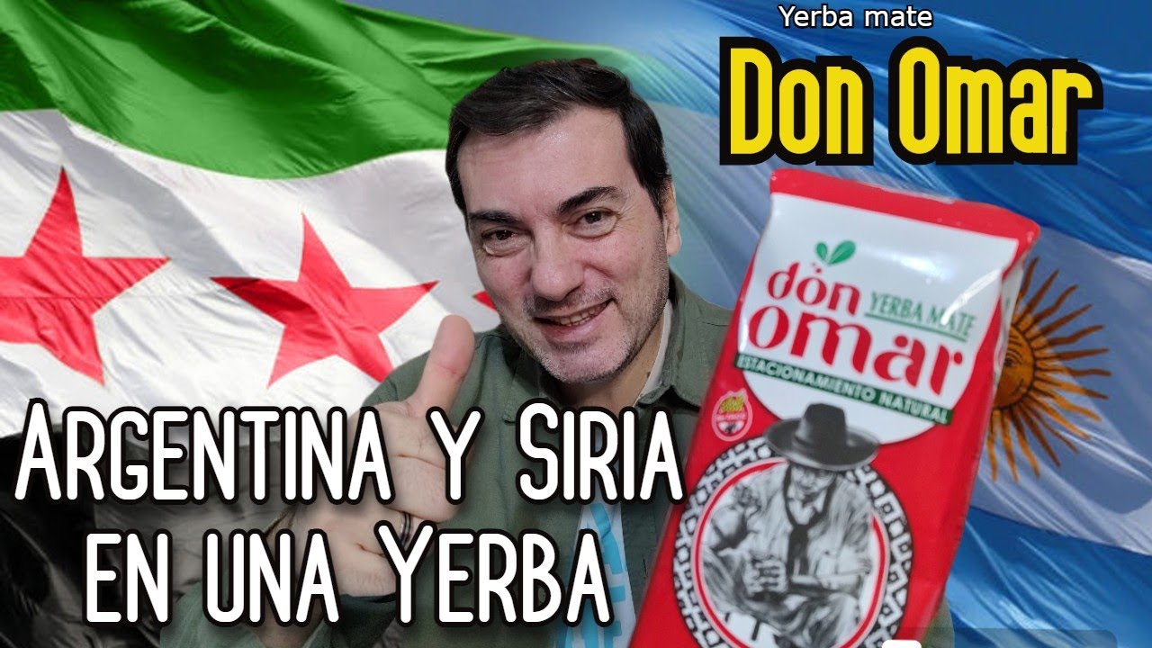 Probando Yerba Mate Don Omar, una yerba mate Argentina con raíces Sirias.