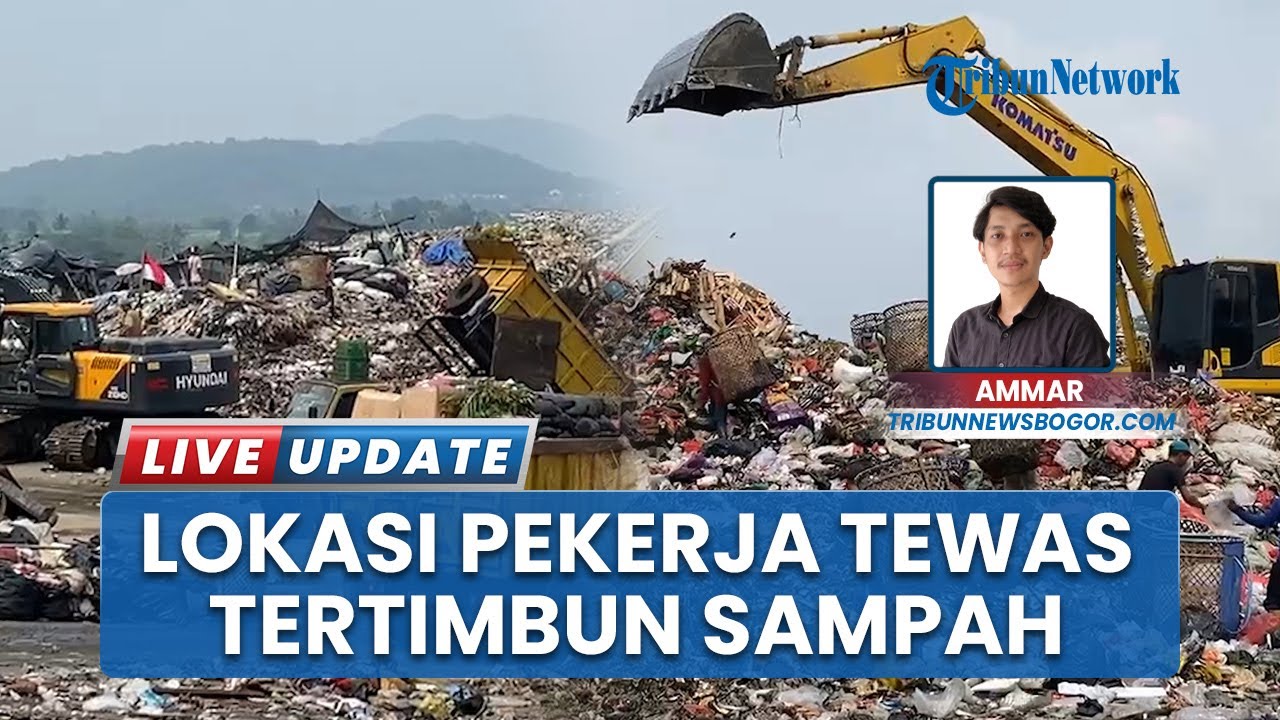 Operator Buldoser Tewas Tertimbun Sampah di TPA Galuga Bogor, Tumpukan Longsor karena Hujan Deras