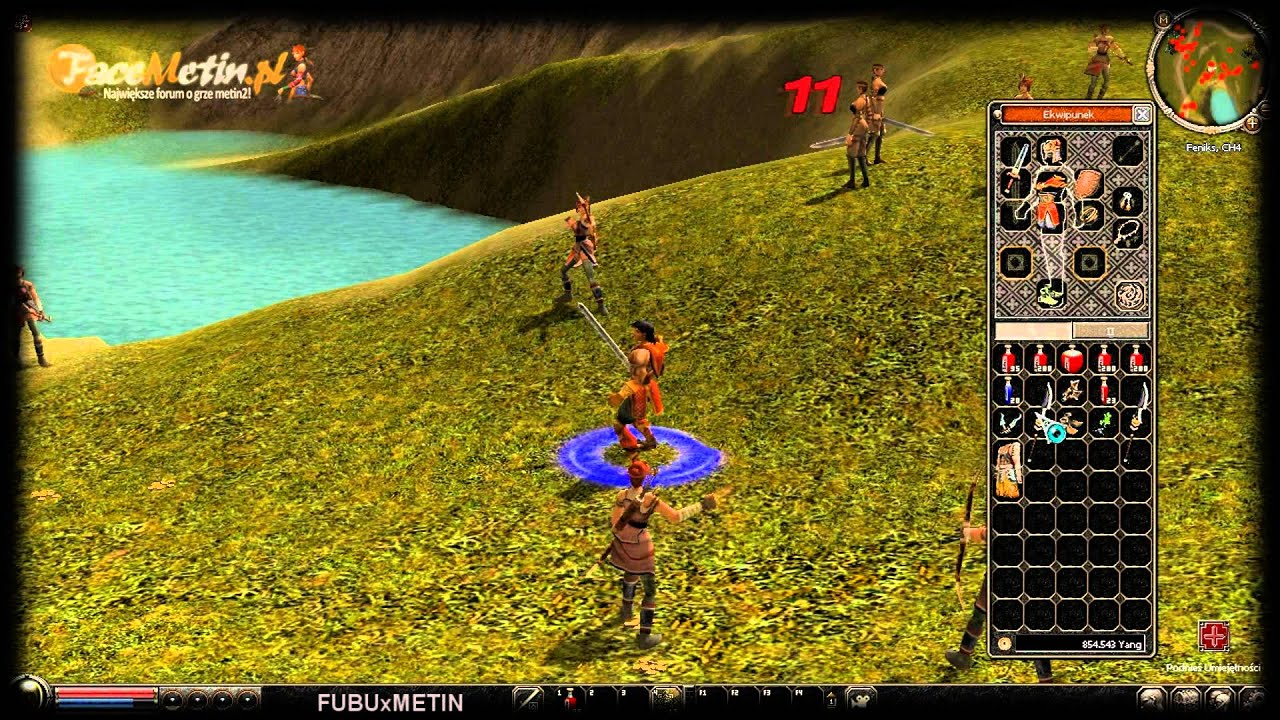 Let's Play (PL) Metin2 part 4 - NoToWio - Pierwszy Metin