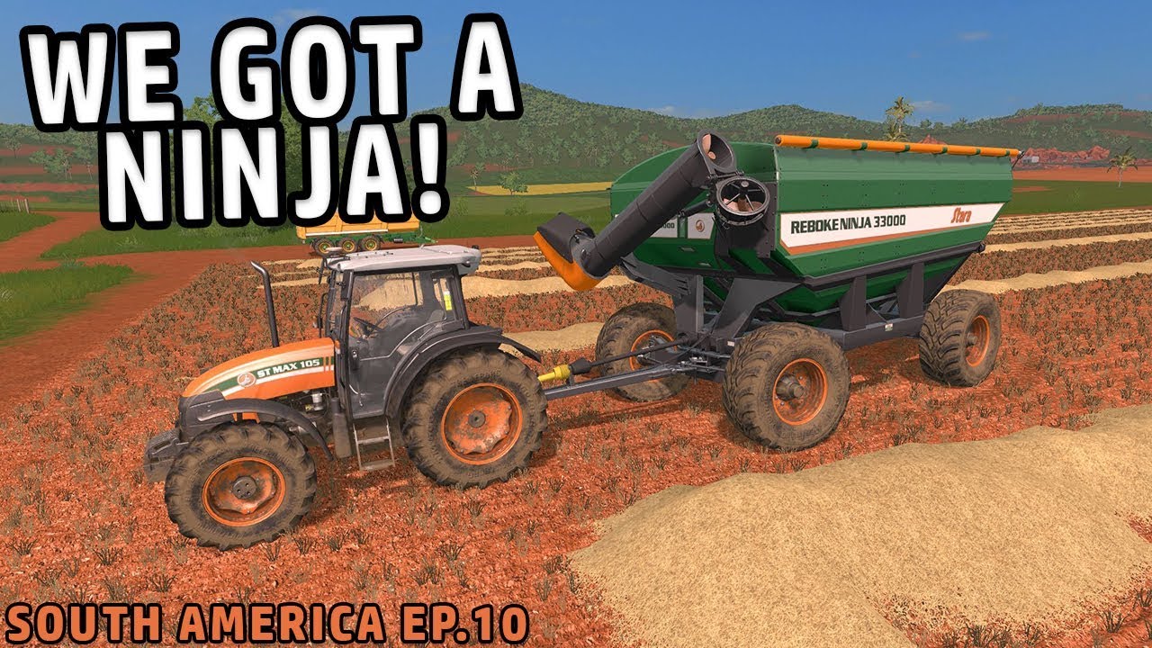 NEW HARVESTER AND AUGER WAGON | Farming Simulator 2017