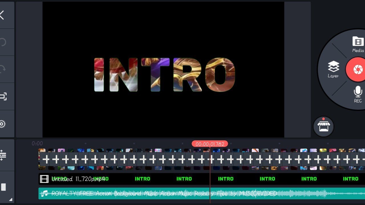 How to make Name intro Using Kinemaster? | Basic Tutorial step by step