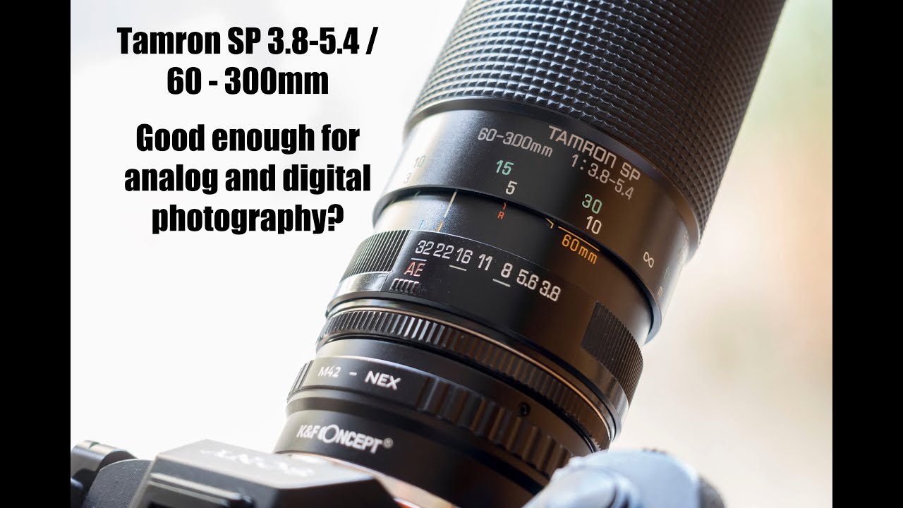 Tamron SP 3.8 - 5.4 / 60 - 300mm Adaptall 2 - tested on analog and digital cameras