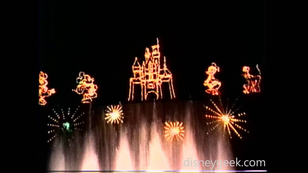 Disneyland: Dancing Waters Show @ Disneyland Hotel (1991)
