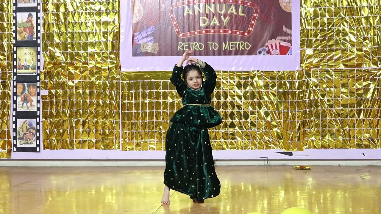 Barso Re, Cham Cham | Kids Choreography | Little Lions Den Preschool |Annual Day | Solo Performance