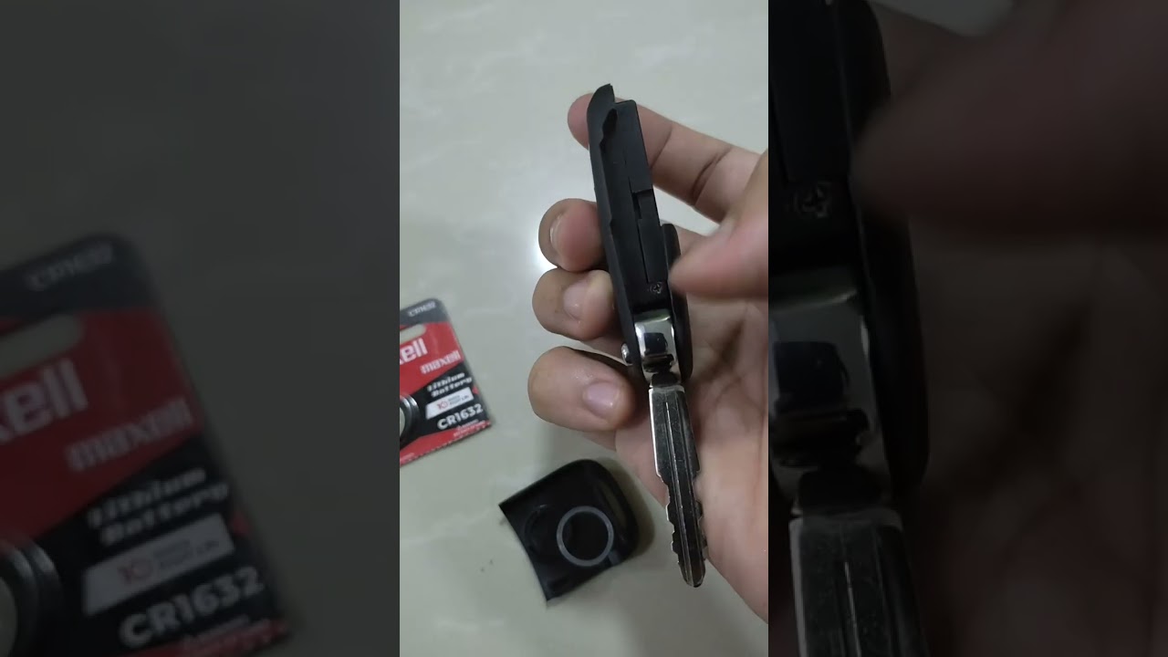 Tutorial tukar battery remote control utk Proton Saga VVT